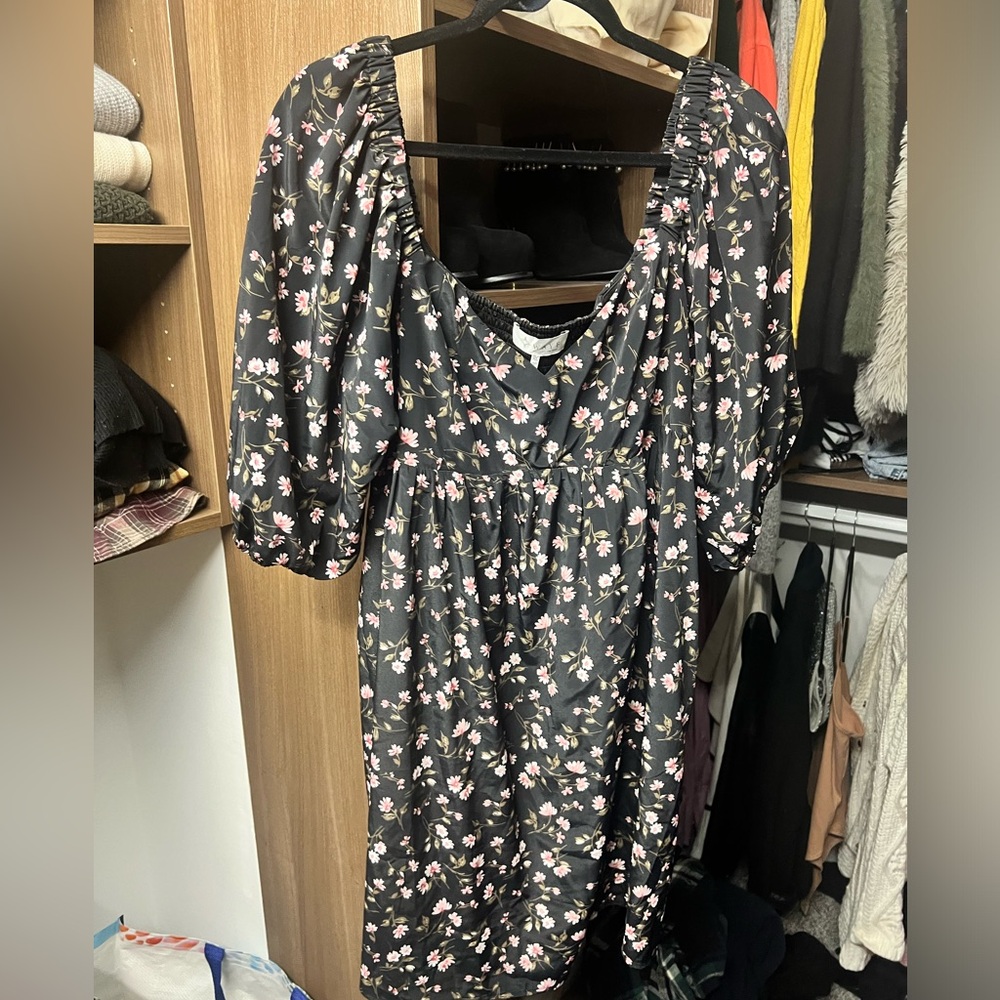 Wayf floral dress